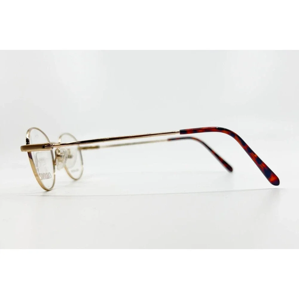 Caravaggio Champ Gold Eyeglasses Frames Youth 43-17-125 14853